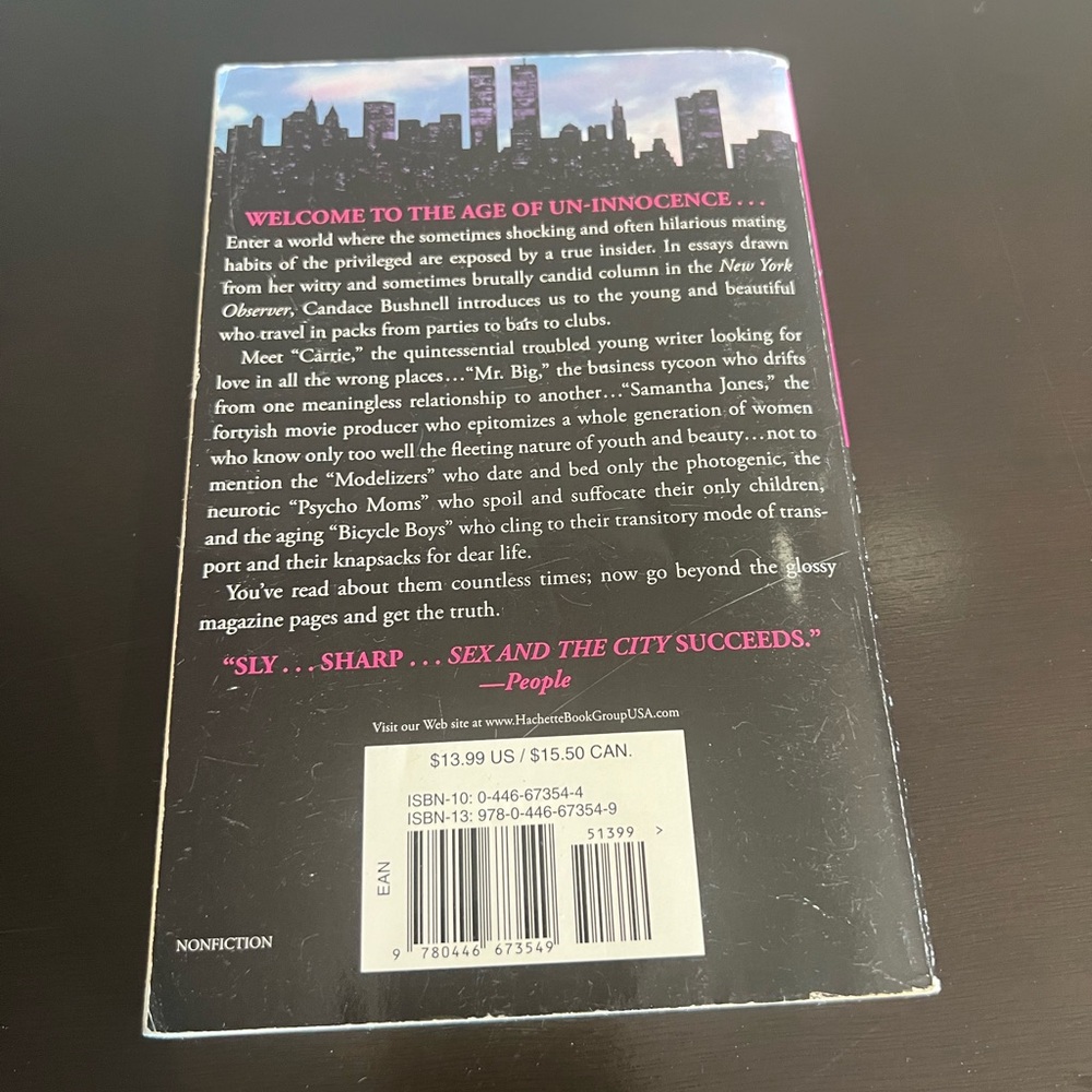 Book. Sex and the City. - Picture 3 of 3